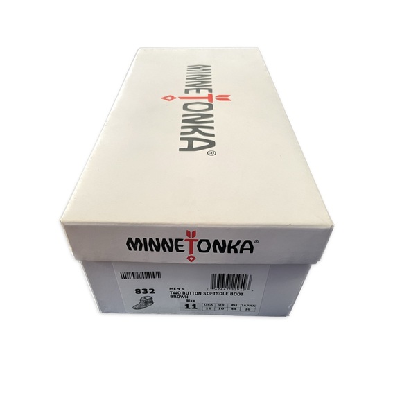 Minnetonka Men’s Two Button Softsole Boot - Picture 6 of 7